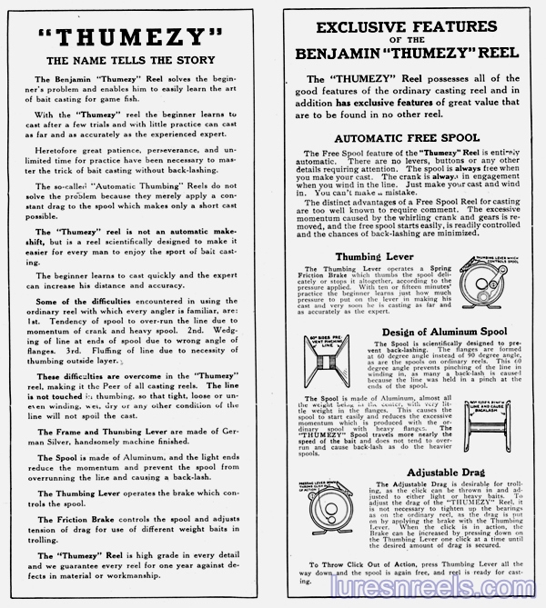 BENJAMIN THUMEZY Reel Box Pamphlet 2