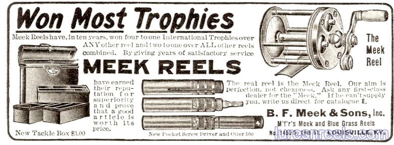 B F Meek and Sons 1915 Ad 
