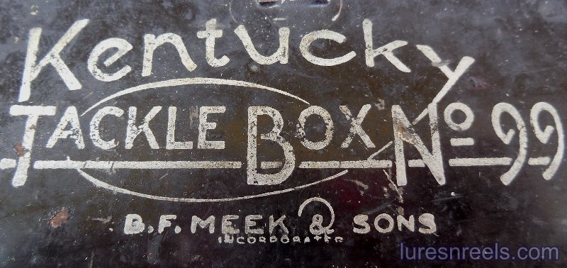 B F Meek and Sons No 99 Tackle Box 3 