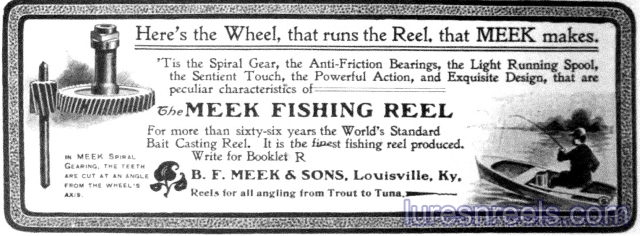 B F Meek and Sons 1902 Ad 