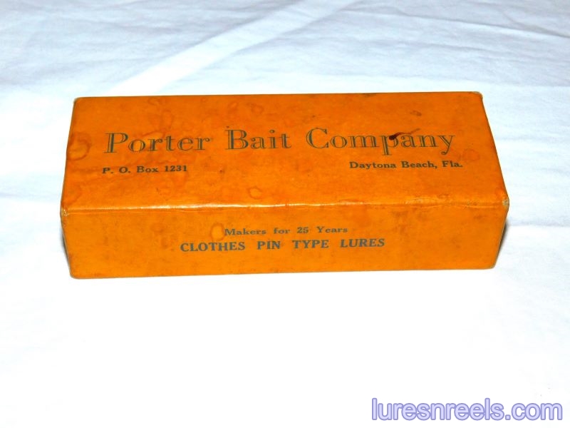 Porter Bait Company lure Box