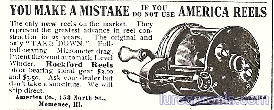 AMERICA COMPANY 1906 Ads 1