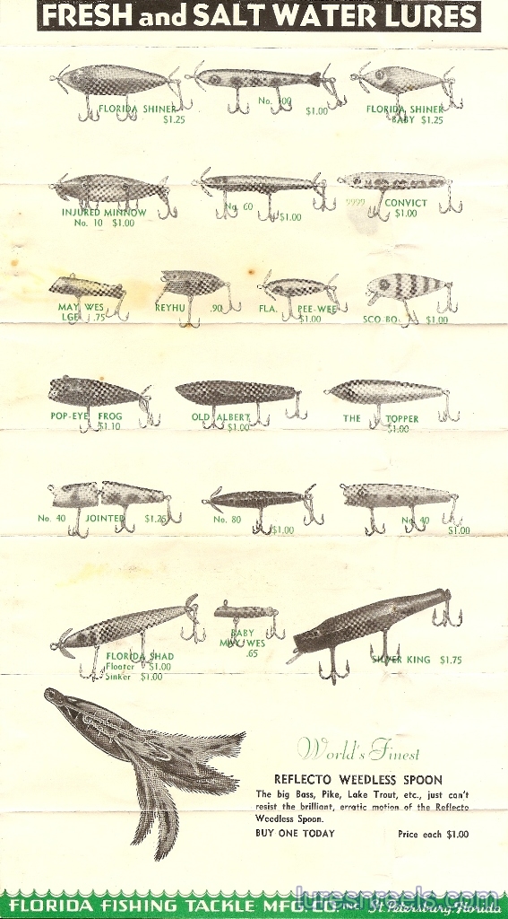 Later Barracuda Brand Lure Box Insert Catalog 