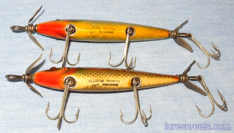 Vintage Popper Lure / Wood Lure / Surf Striper / Florida Baracuda Lure /  Saltwater Lure / All Original / 4 5/8 Lure / Collectible 