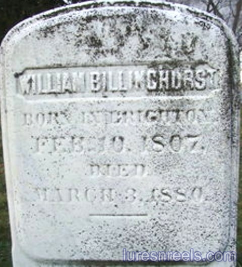 WILLIAM BILLINGHURST Tombstone 