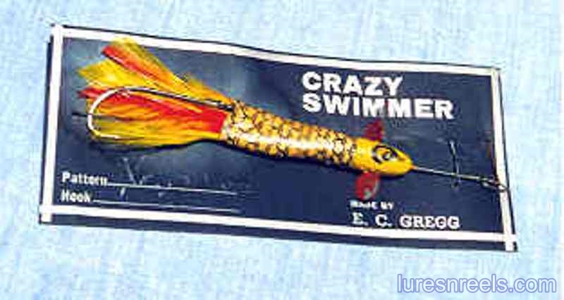 Gregg Crazy Swimmer lures