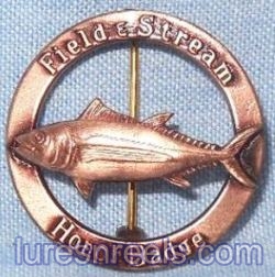 Field & Stream Pins Badges