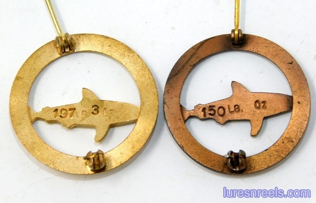 Field & Stream Shark Pins Badges