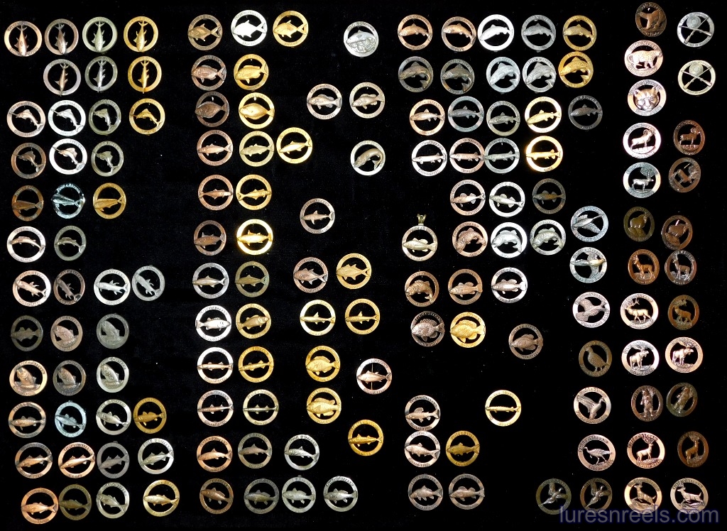 Field & Stream Pins Badges