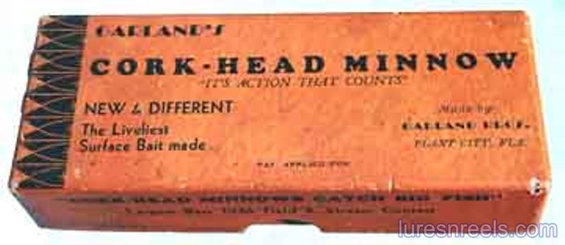 Garland Brothers cork-head lures