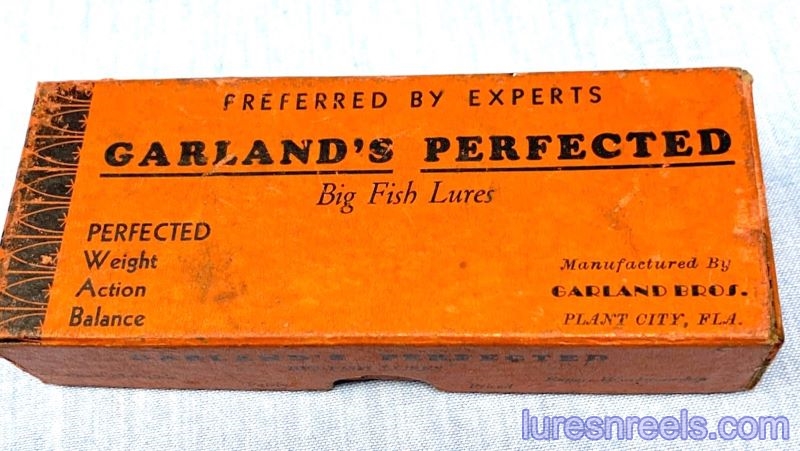 Garland Brothers cork-head lure Box