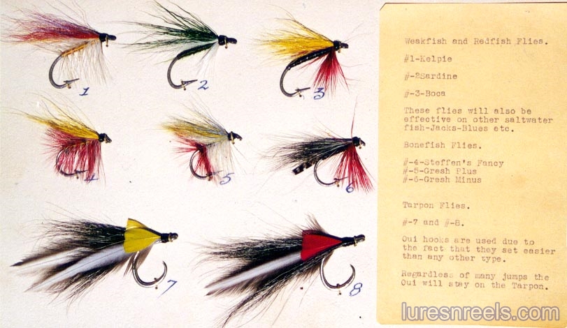 Earl Gresh flies & poppers