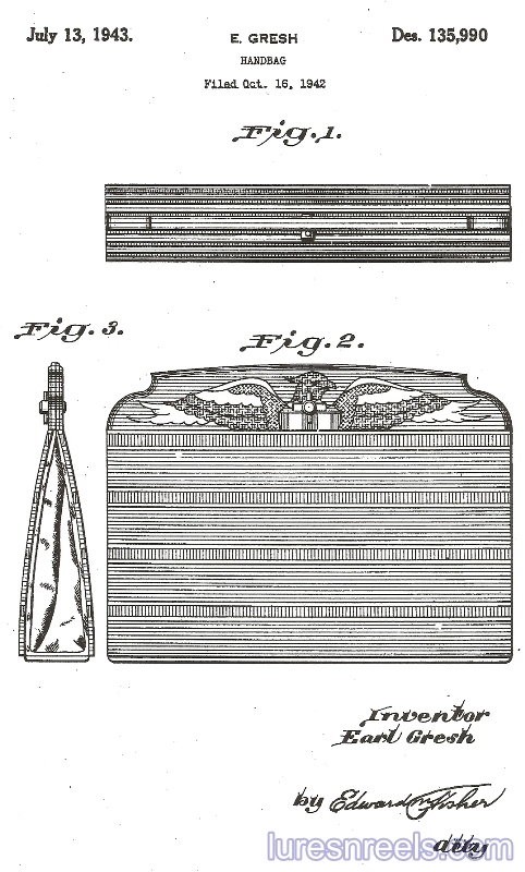 Earl Gresh lures & marquetry