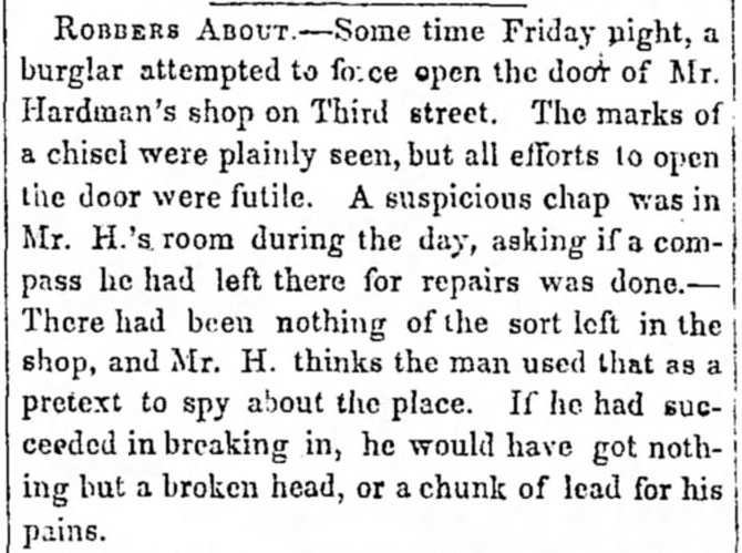 Henshall Hardman Reel