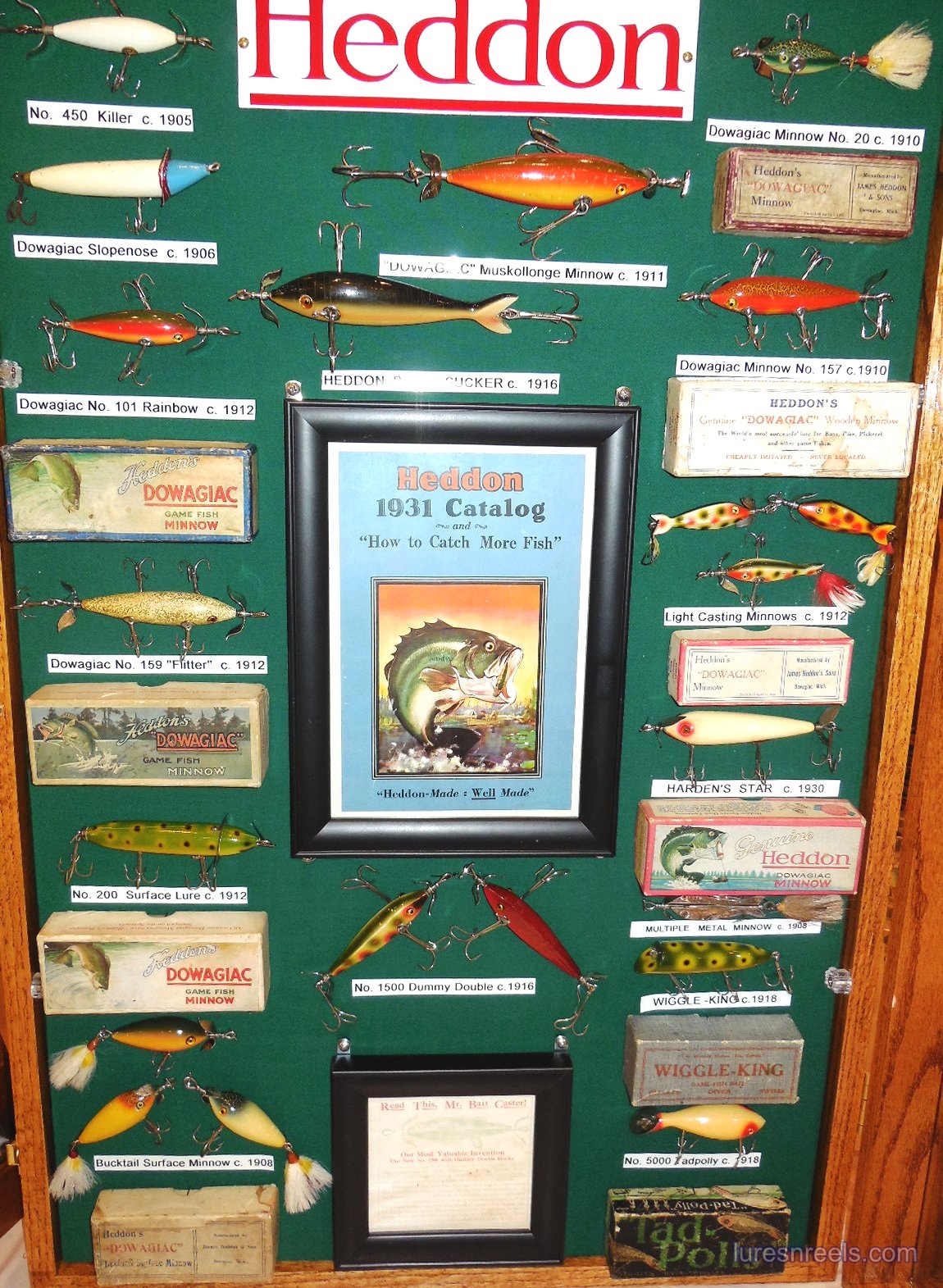 James Heddon's Sons lures