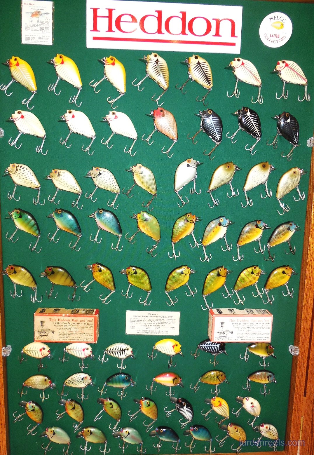 James Heddon's Sons lures