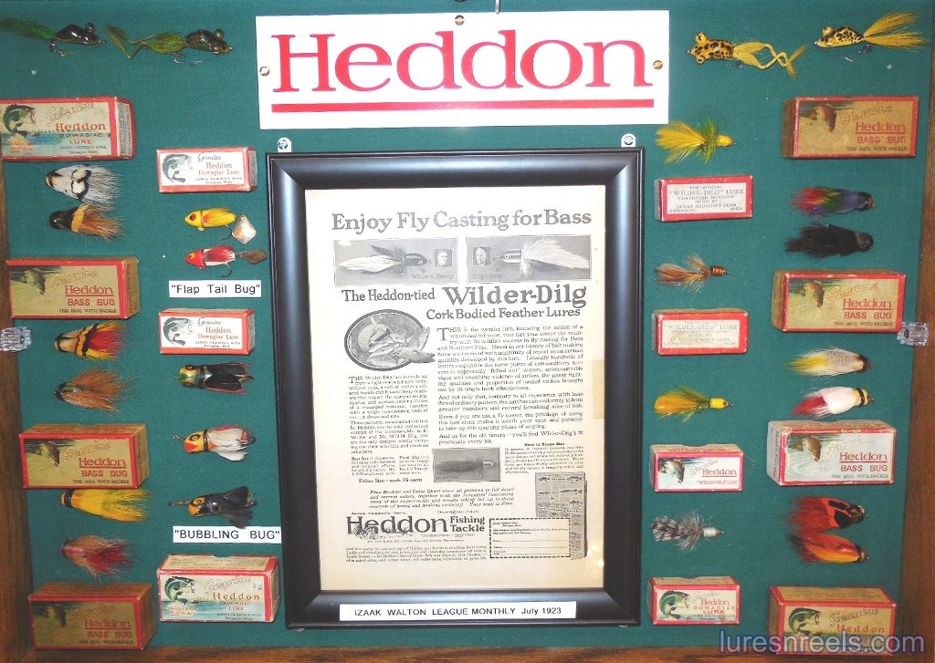 James Heddon's Sons lures