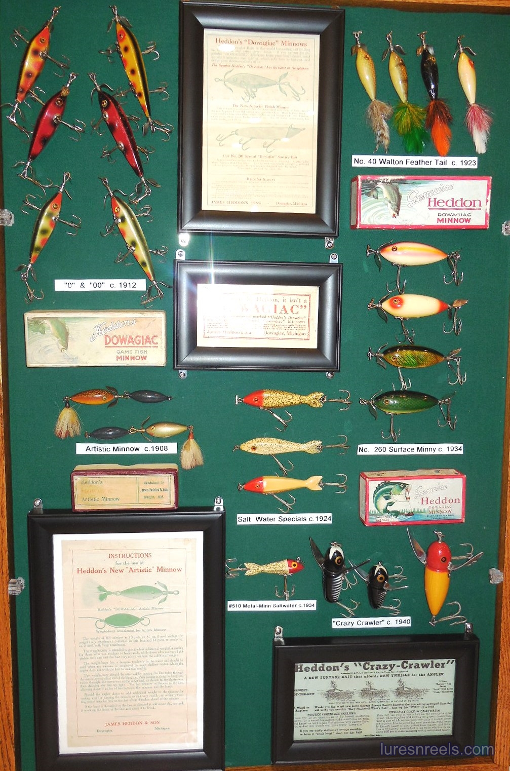 James Heddon's Sons lures