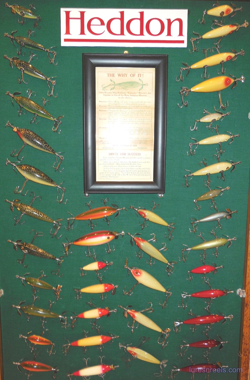 James Heddon's Sons lures