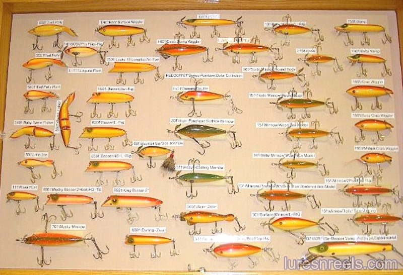 James Heddon's Sons lures