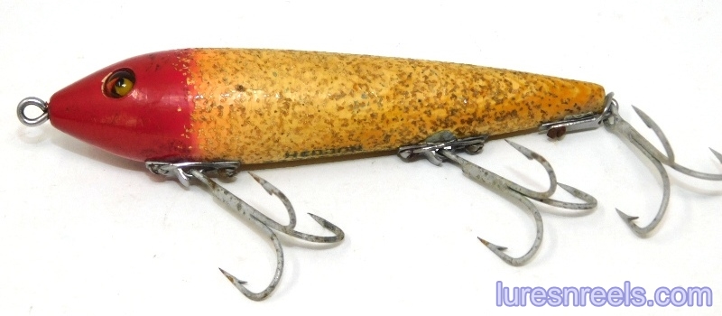 Heddon Giant River Runt Lure  Antique fishing lures, Fish, Vintage fishing  lures