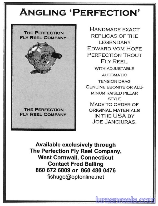 Joe Janciuras Orvis fly reels