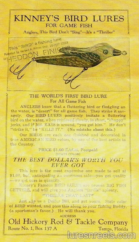 Old Hickory Kinney Bird