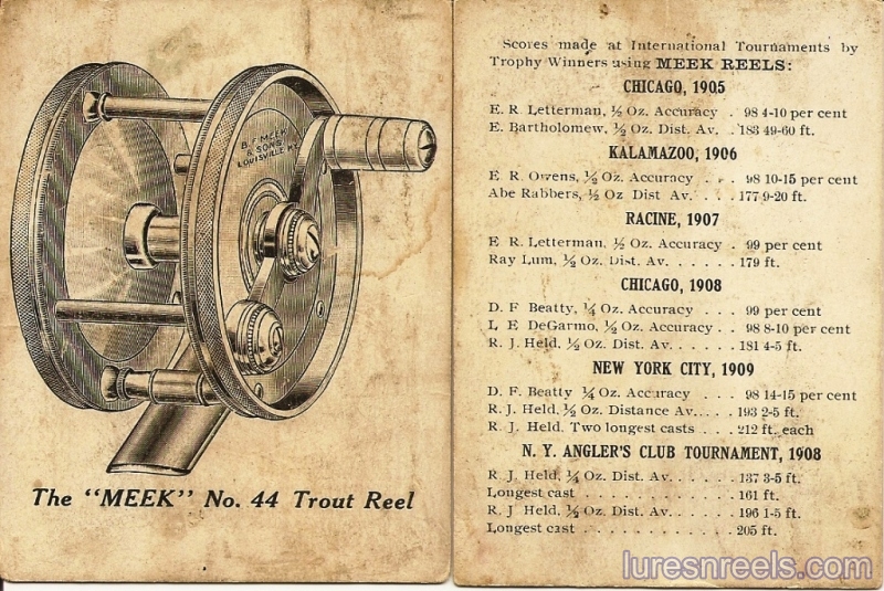 B F Meek and Sons Advertising Cards 1 