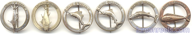 Field & Stream Pins Badges