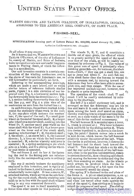 American Reel Co reels