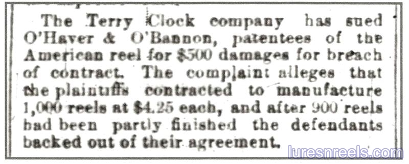 American Reel Co reels