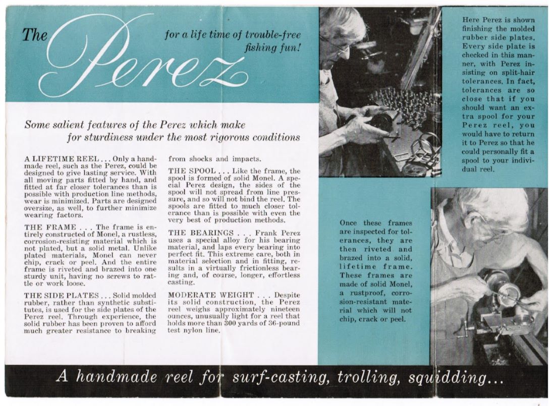 Frank Perez brochure