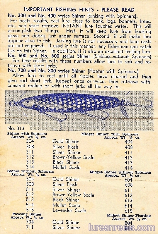 Jim Pfeffer lures