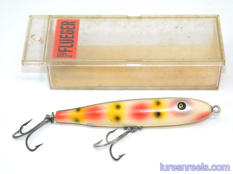 Enterprise Mfg. Co. Pflueger Fishing Lures and Boxes