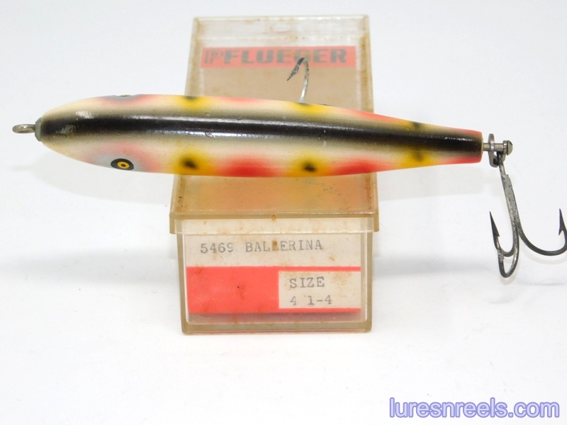 Vintage Pflueger Silver Phantom Minnow In Box 1513 For Sale