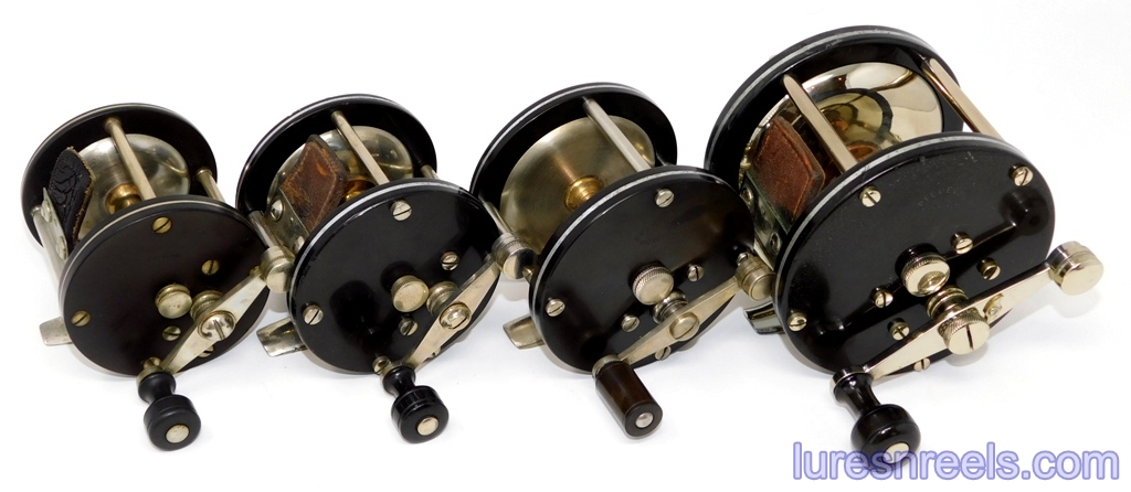 Pflueger WORTH Jeweled with Leather Case Circa - 1915 — VINTAGE FISHING  REELS