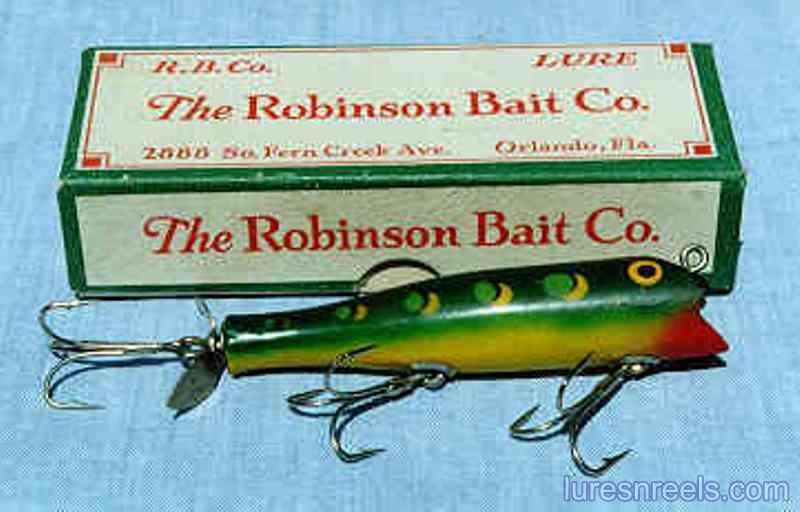 Robinson Bait Co lures