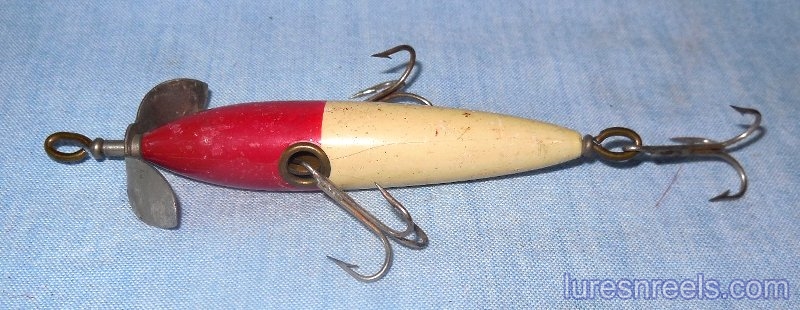 Shakespeare Rhodes Torpedo Lure  Antique fishing lures, Lure