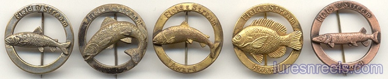 Field & Stream Pins Badges