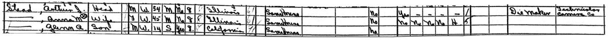 A.J. Stead Census