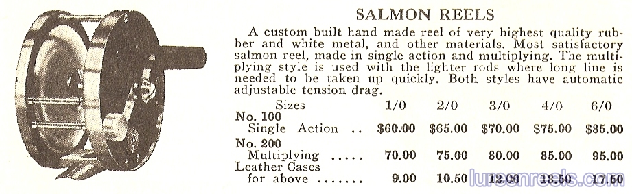 Arthur A.L. Walker Fly & Salmon Fishing Reels