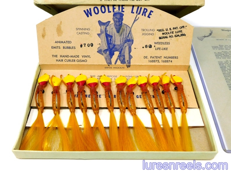 Ernie Woolfe WOOLFIE lures