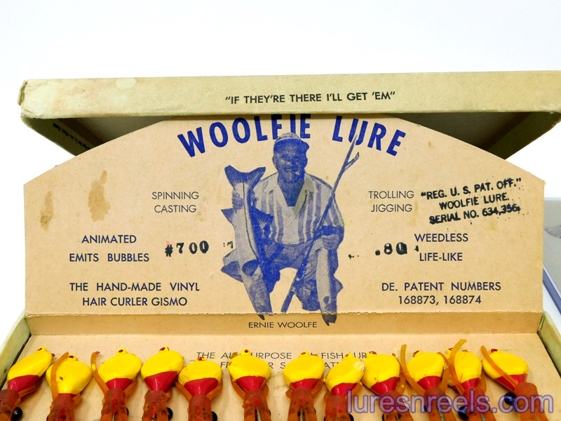 Ernie Woolfe WOOLFIE lures