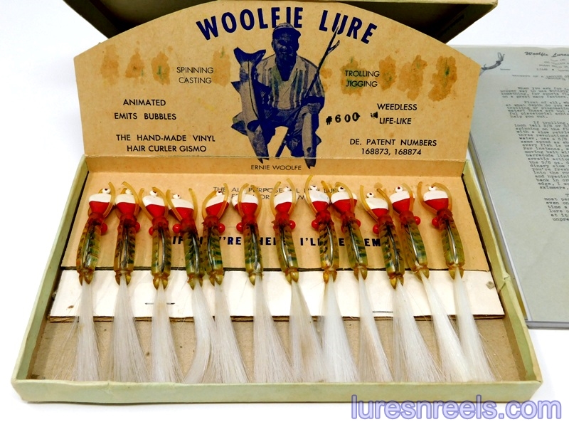 Ernie Woolfe WOOLFIE lures