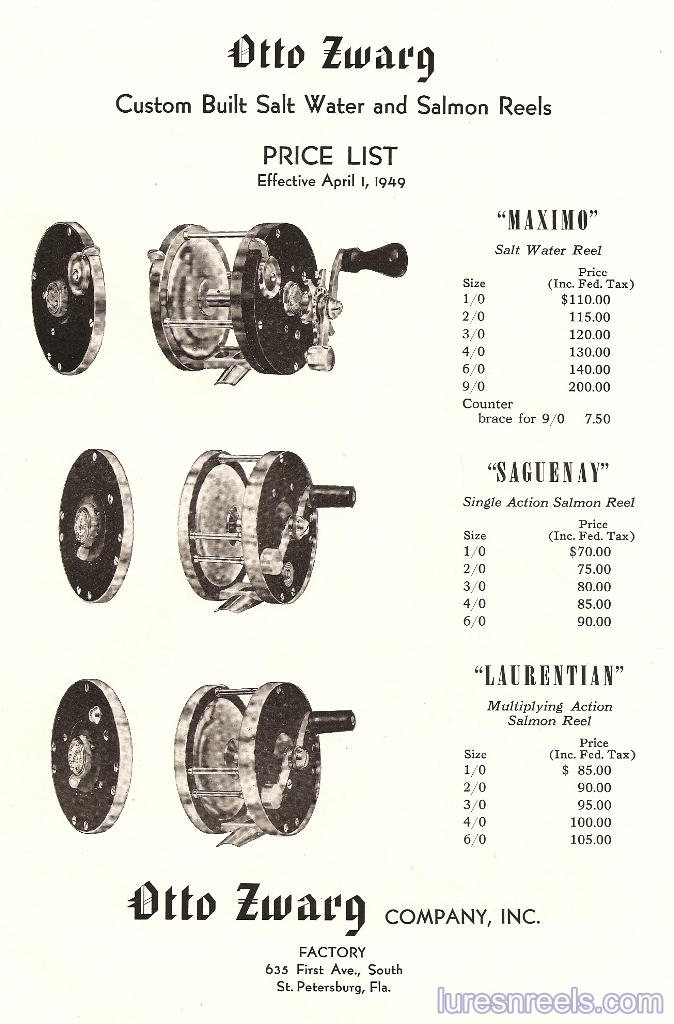 Otto Zwarg reels